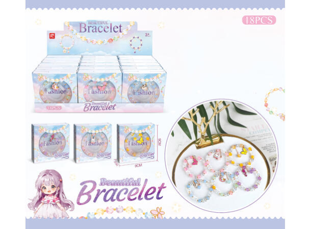 Perlearmbånd med charms - Image 1