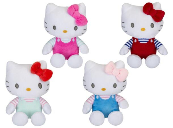 Hello Kitty-bamse, 17 cm