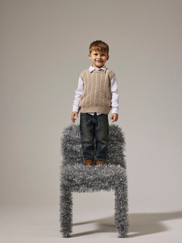 NMMROMAN KNIT SLIPOVER - Image 4