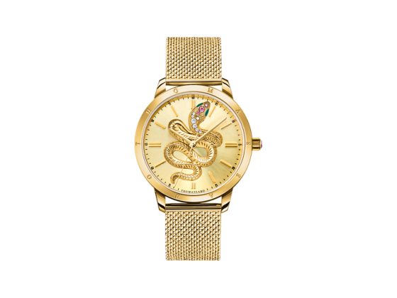 Thomas Sabo - Gull Slange 3D Klokke