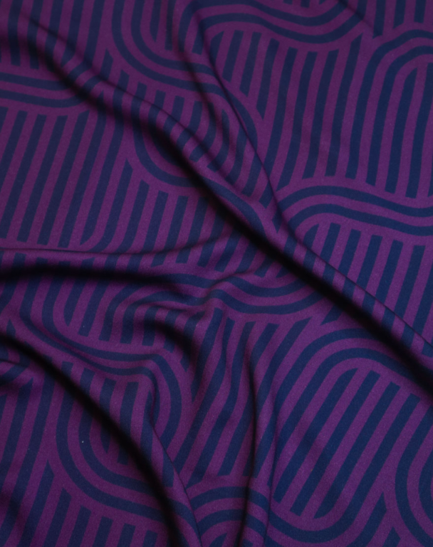 Ziggy Cerise - Viskosetwill 