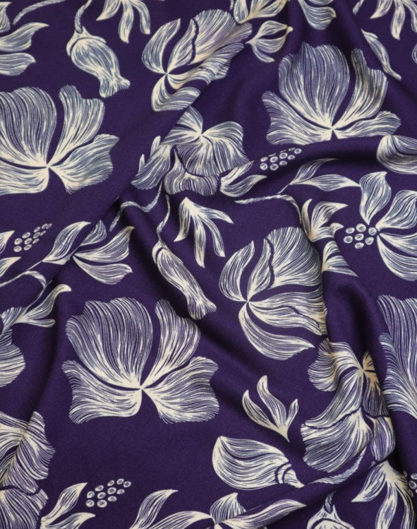 Loa Blue - Viskosetwill 