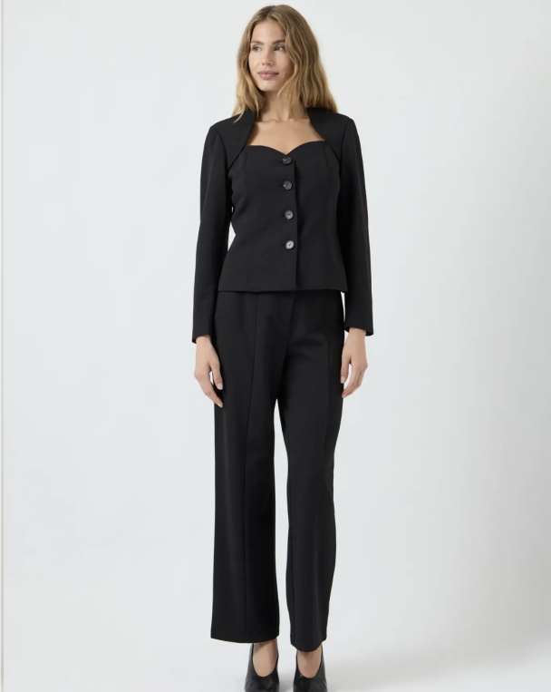 Favo Ankle Pant - Black - Image 2