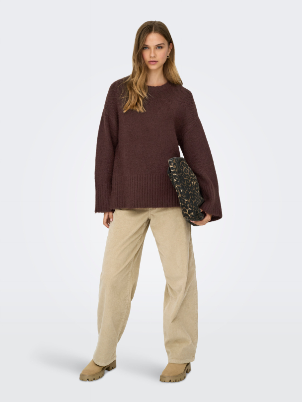 ONLMAGGIE LIFE LS LOOSE O-NECK CC KN - Image 3