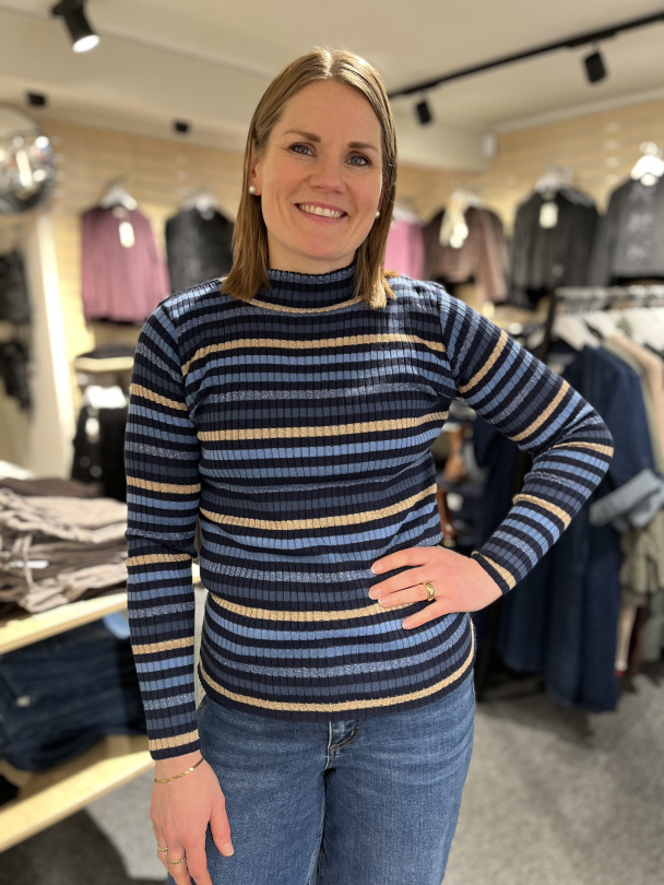 Genser Polo m/striper 3664 - Image 1