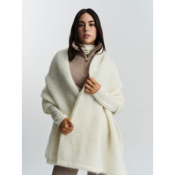 Belinda Chunky High Neck Beige