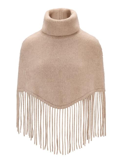 Nikola Chunky Poncho Beige