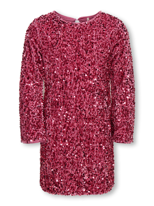 KOGCONFIDENCE LIFE LS SEQ FLRD DRESS JRS - Image 1