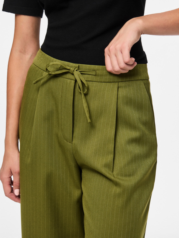 PCFALKA MW PINSTRIPED TIE PANTS - Image 5