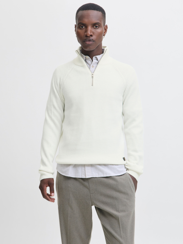 JJPANNEL KNIT HALF ZIP AW25 - Image 5