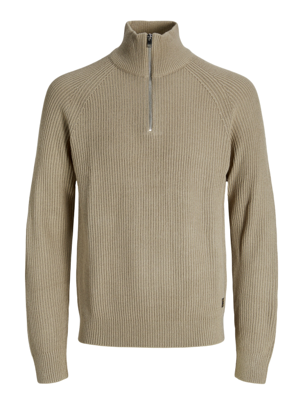 JJPANNEL KNIT HALF ZIP AW25 - Image 1