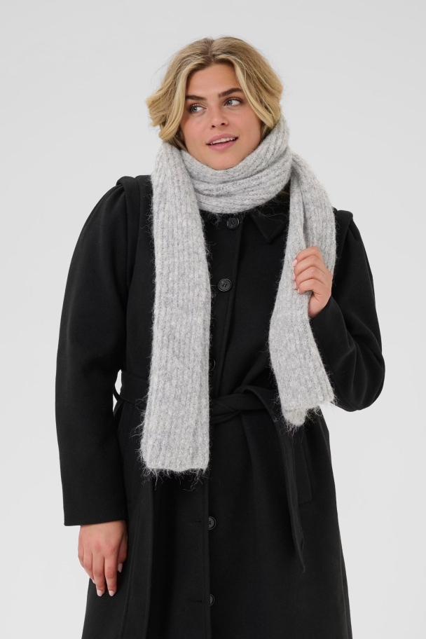 Kaffe Curve Hella strikket skjerf - Image 1