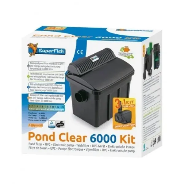 Pond Clear 6000 Filter sett