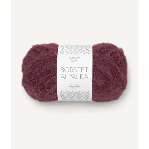 Børstet Alpakka 4372