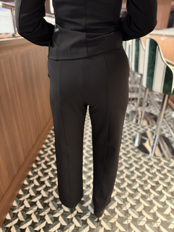 Favo Ankle Pant - Black - Image 3