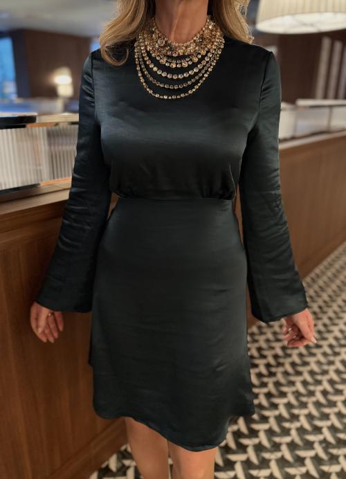 Vima Open Back Dress - Ponderosa Pine 