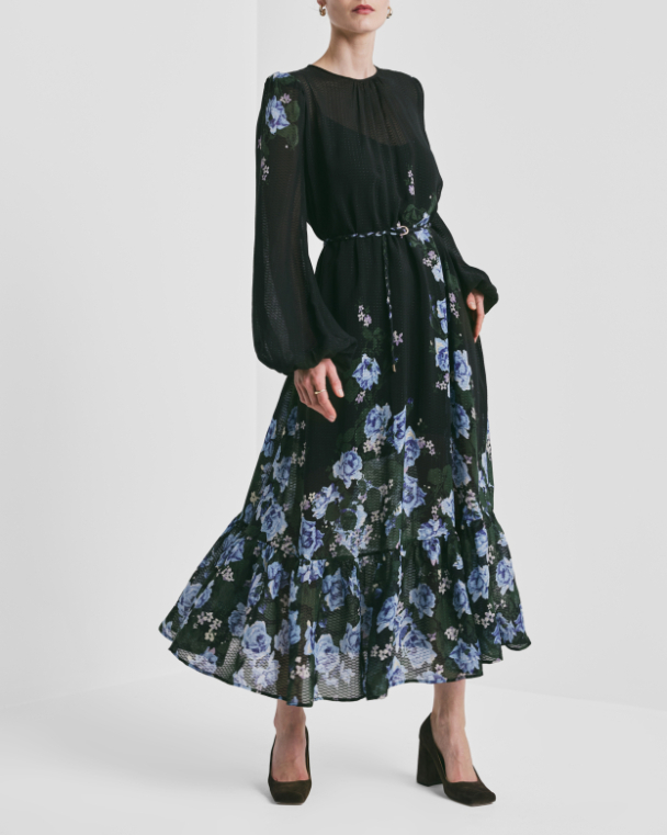 Georgette Relaxed Dress - Amadora  - Image 2