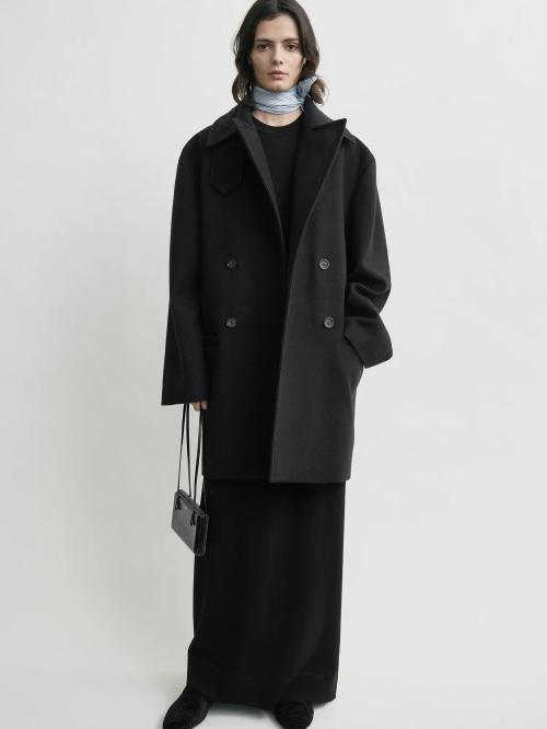Broad Peacoat Black