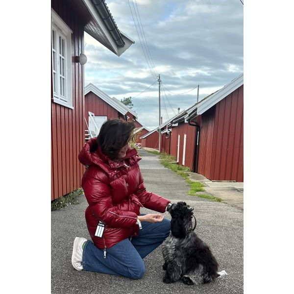 Jackie Deep Red Jacket    |     Jackie Deep Red Jacket fra C.A.Y.A