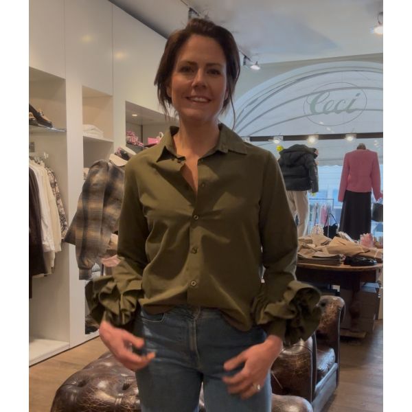 Pearl Army Blouse  |   Pearl Army Blouse fra New York Simplicity