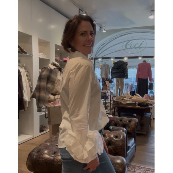 Pearl White Blouse  |   Pearl White Blouse fra New York Simplicity