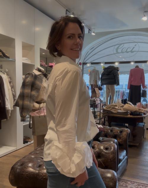 Pearl White Blouse  |   Pearl White Blouse fra New York Simplicity