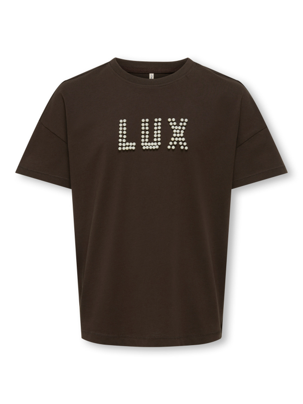 KOGKATE LIFE SS O-NECK PEARL TOP JRS - Image 1