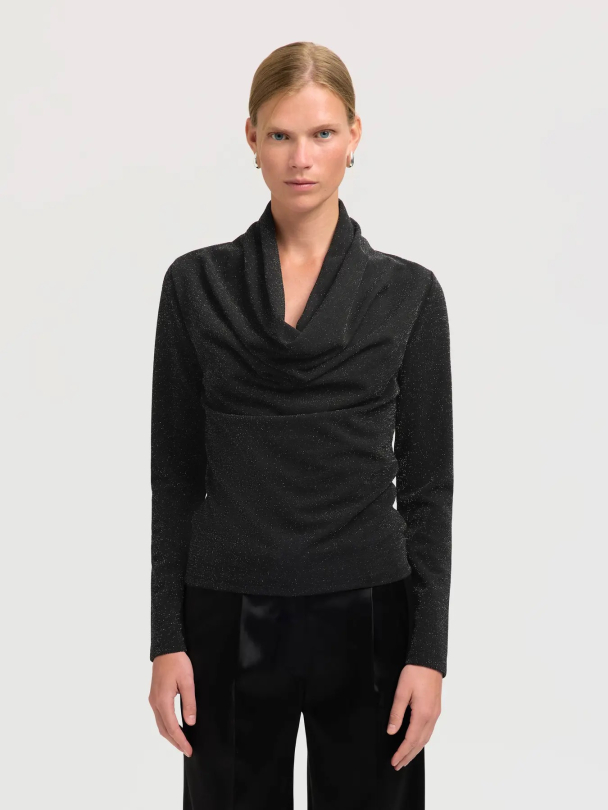 Sandra Cowl Neck Top - Image 4