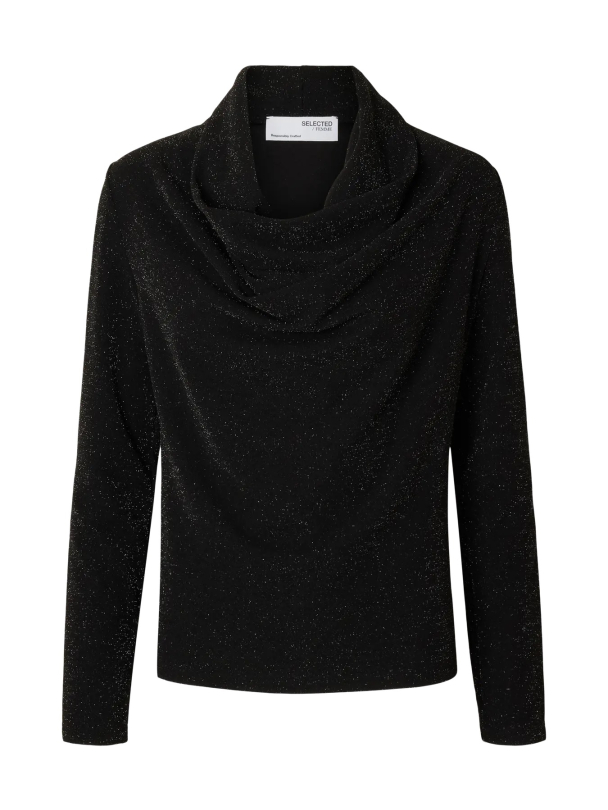 Sandra Cowl Neck Top - Image 1
