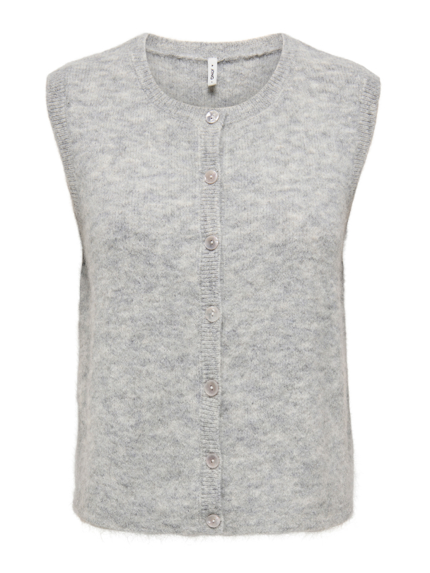ONLALLISON SL BUTTON VEST KNT - Image 1