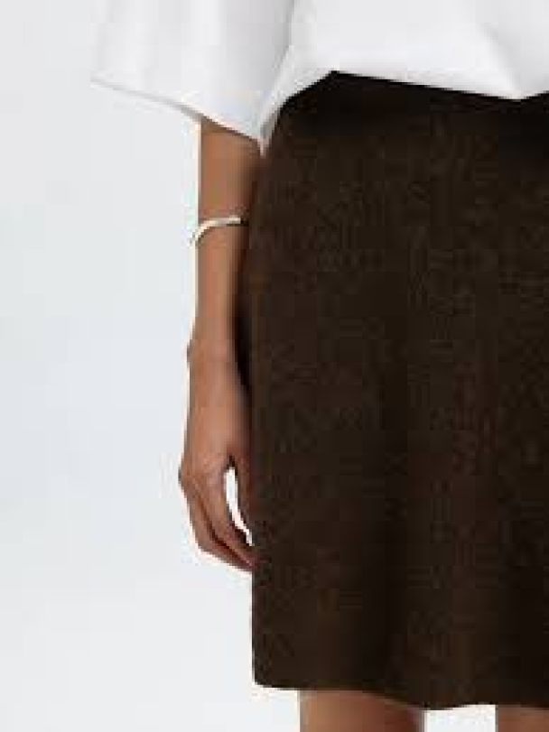 Lulu Brushed Knit Skirt - Delicioso  - Image 3