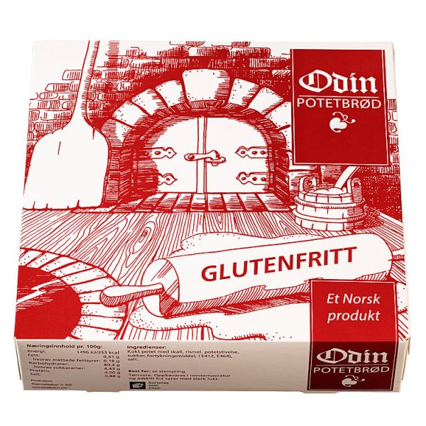 Flatbrød Glutenfri 280g Odin