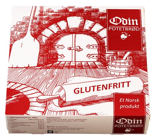 Flatbrød Glutenfri 280g Odin