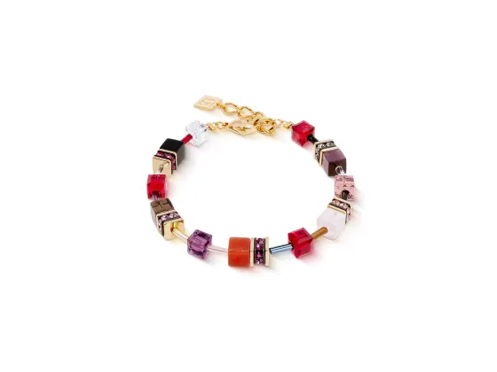 GEOCUBE Bracelet Iconic Precious Festive Red