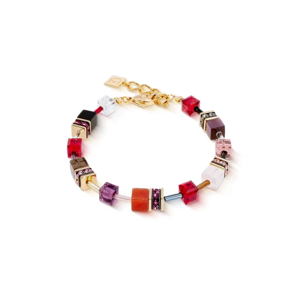GEOCUBE Bracelet Iconic Precious Festive Red