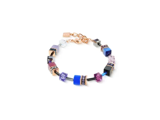 GEOCUBE Bracelet Iconic Blue Moon Rose Gold