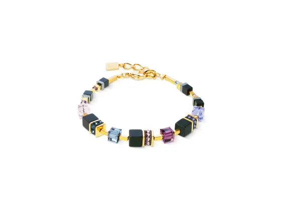 GEOCUBE Bracelet Precious Classic Blue Moon & Gold