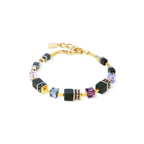 GEOCUBE Bracelet Precious Classic Blue Moon & Gold