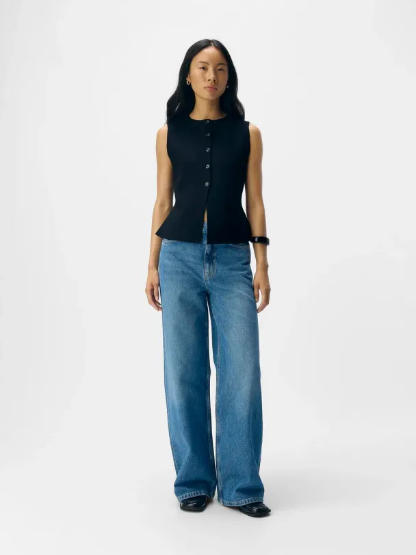 OBJReynard knit vest - Image 2