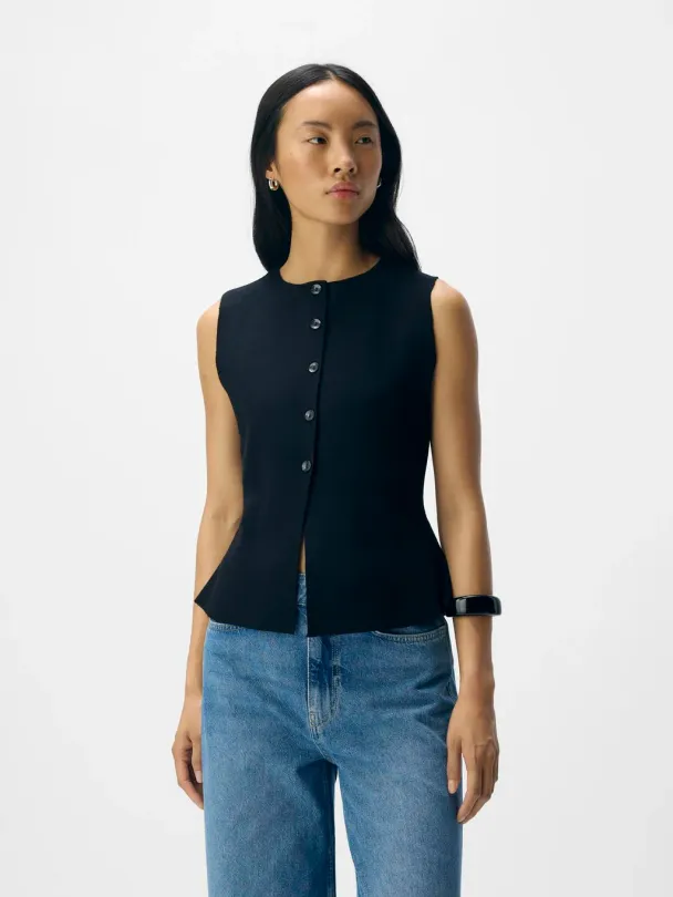 OBJReynard knit vest - Image 4