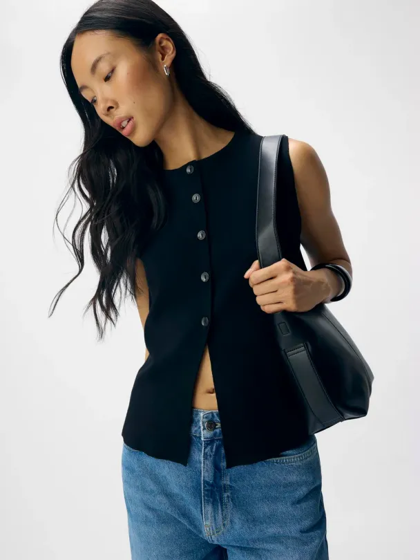 OBJReynard knit vest - Image 1