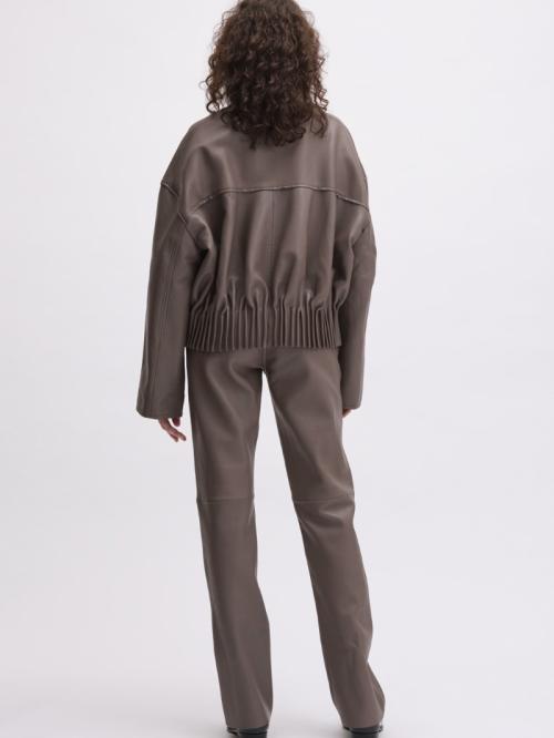 Bonded Leather Jacket Iron