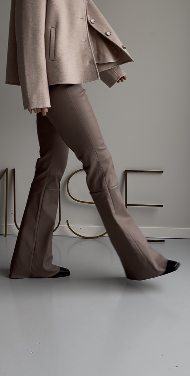 Amuse Molly skinnbukse, Nugat - Image 4