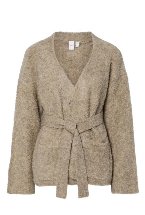 Plyra Knit Cardigan - Warm Taupe
