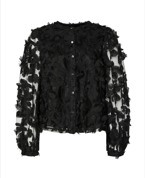 Karly Shirt - Black - Image 3