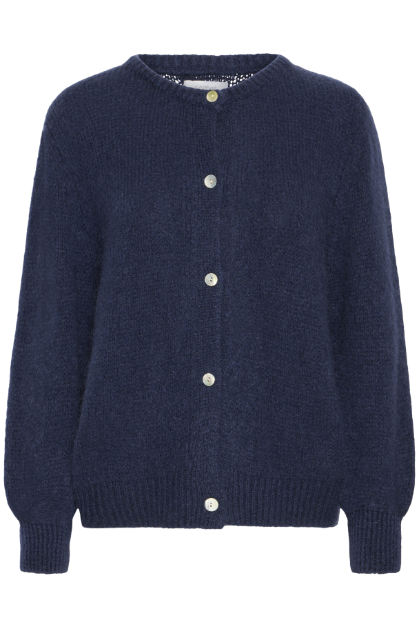 SBgulvig Strikket Cardigan Marine - Image 1