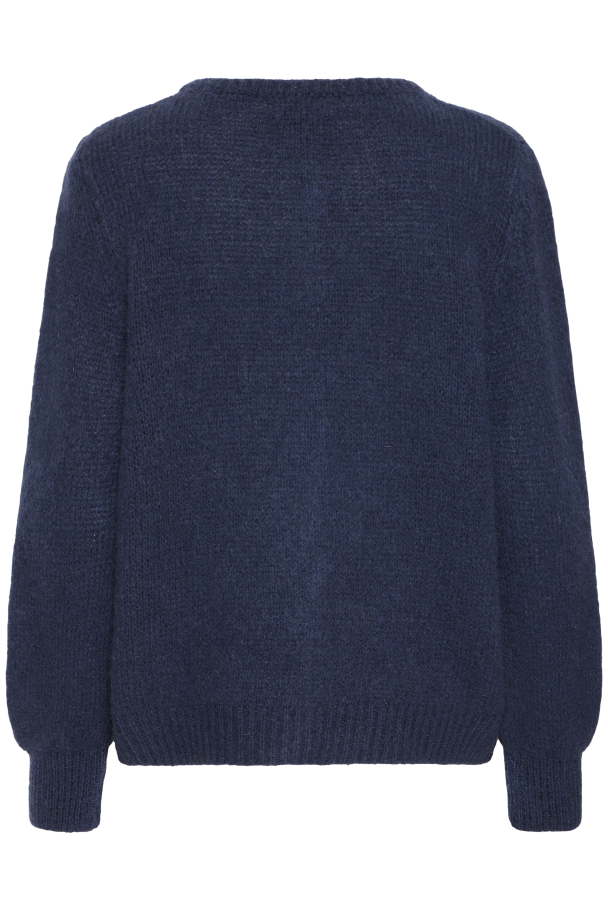 SBgulvig Strikket Cardigan Marine - Image 2