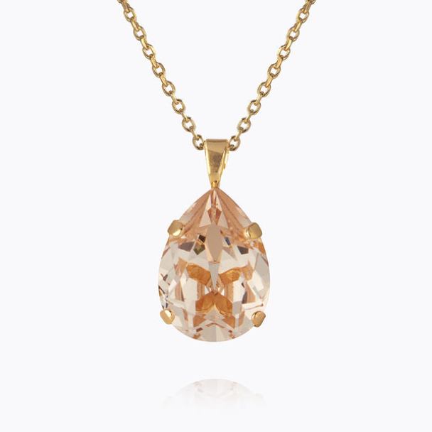 Mini Drop Necklace - Silk