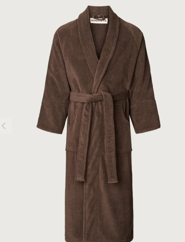 Badekåpe L/XL  Naram i fargen brun