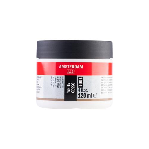 AMSTERDAM GESSO 1001 WHITE 120ML